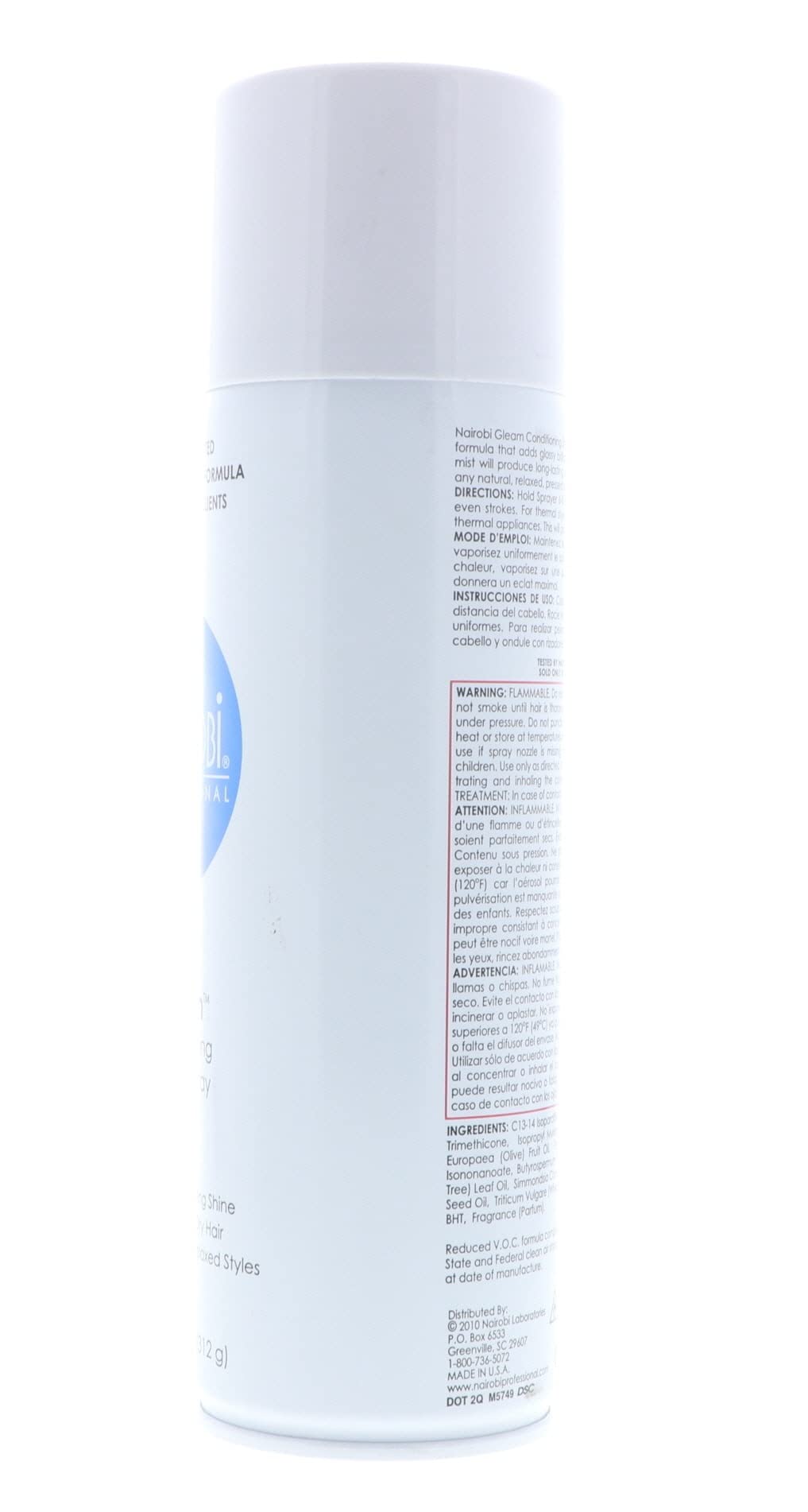 Nairobi Gleam Conditioning Sheen Spray, 11-Ounce Beauty & Personal Care Nairobi