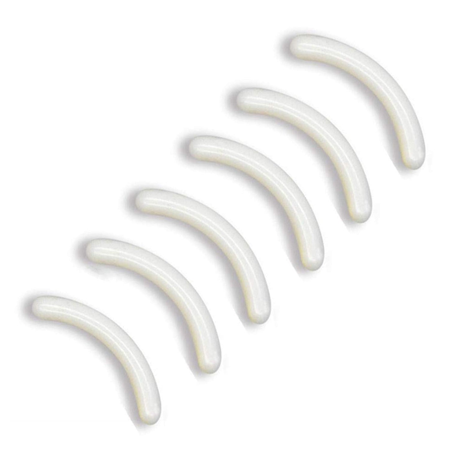 24 Pcs Curler Refill Eyelash Curler Refill Pads Silicone Rubber Soft Curler Replacement Refills Pads for Universal Eyelash Curler (White) Beauty & Personal Care Anzline