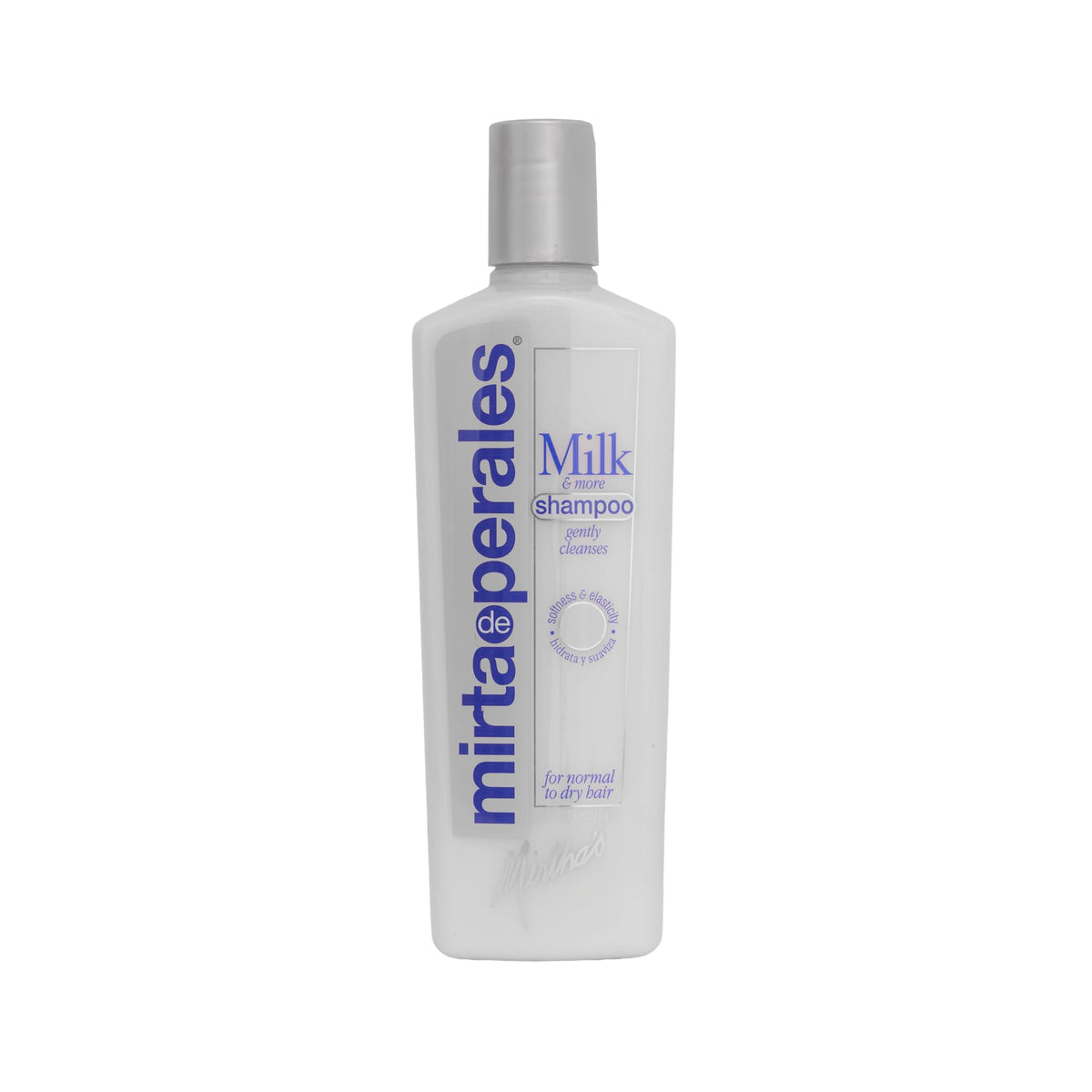 Mirta De Perales Milk Shampoo for Normal to Dry Hair | Gentle Protein-Rich Cleanser with Milk Protein, Silk Protein & Soy Extract | Restores Softness Beauty & Personal Care Mirta De Perales