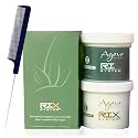Agavê Retex Hair Straightening System and M Hair Designs Detangling Comb (Bundle), White Beauty & Personal Care M Hair Designs