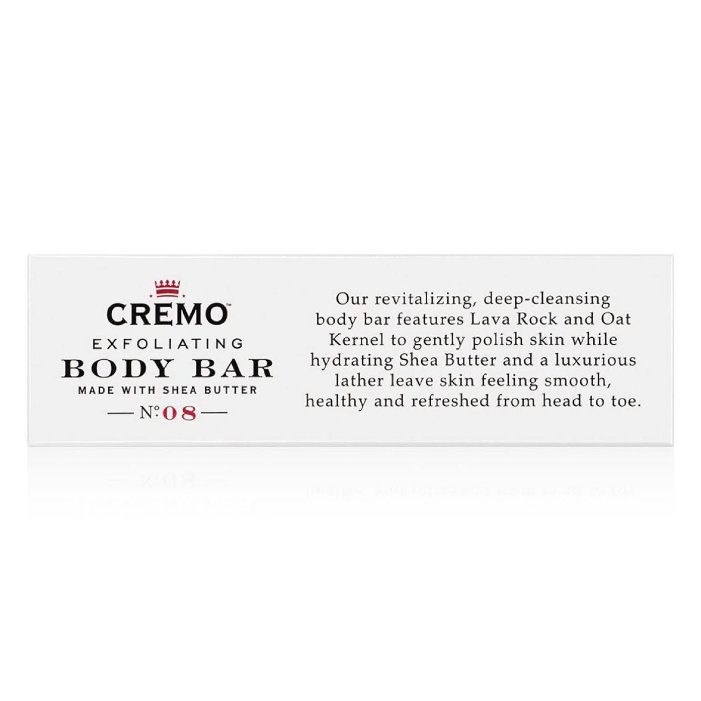 Cremo Bourbon & Oak Exfoliating Body Bars (3-Pack) - A Sophisticated Blend of Distiller’s Spice, Fine Bourbon and White Oak Beauty & Personal Care Cremo