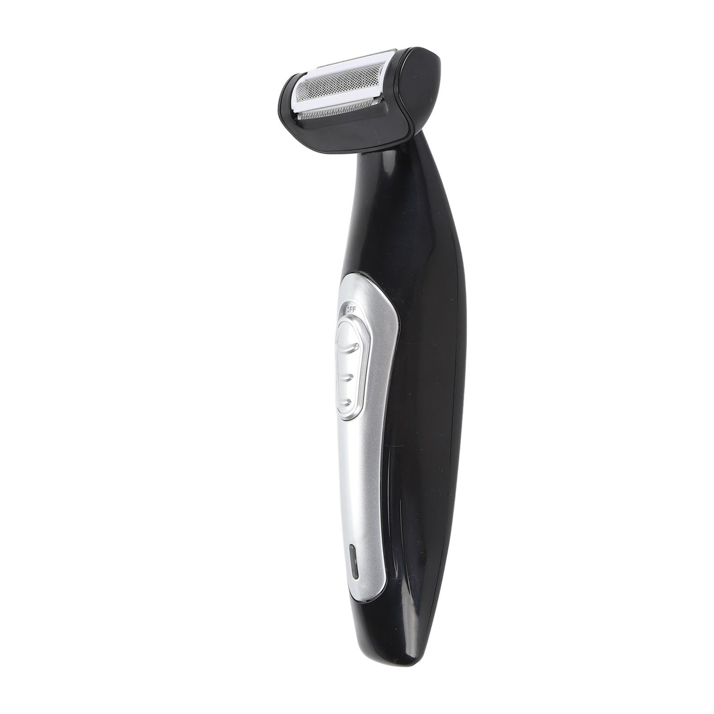 Qudinip Men Back Trimmer, Body Hair Groomer for Men with Removable Curved Handle Wet Dry Use Extreme Reach for Back Chest Face Beauty and Personal Care Qudinip