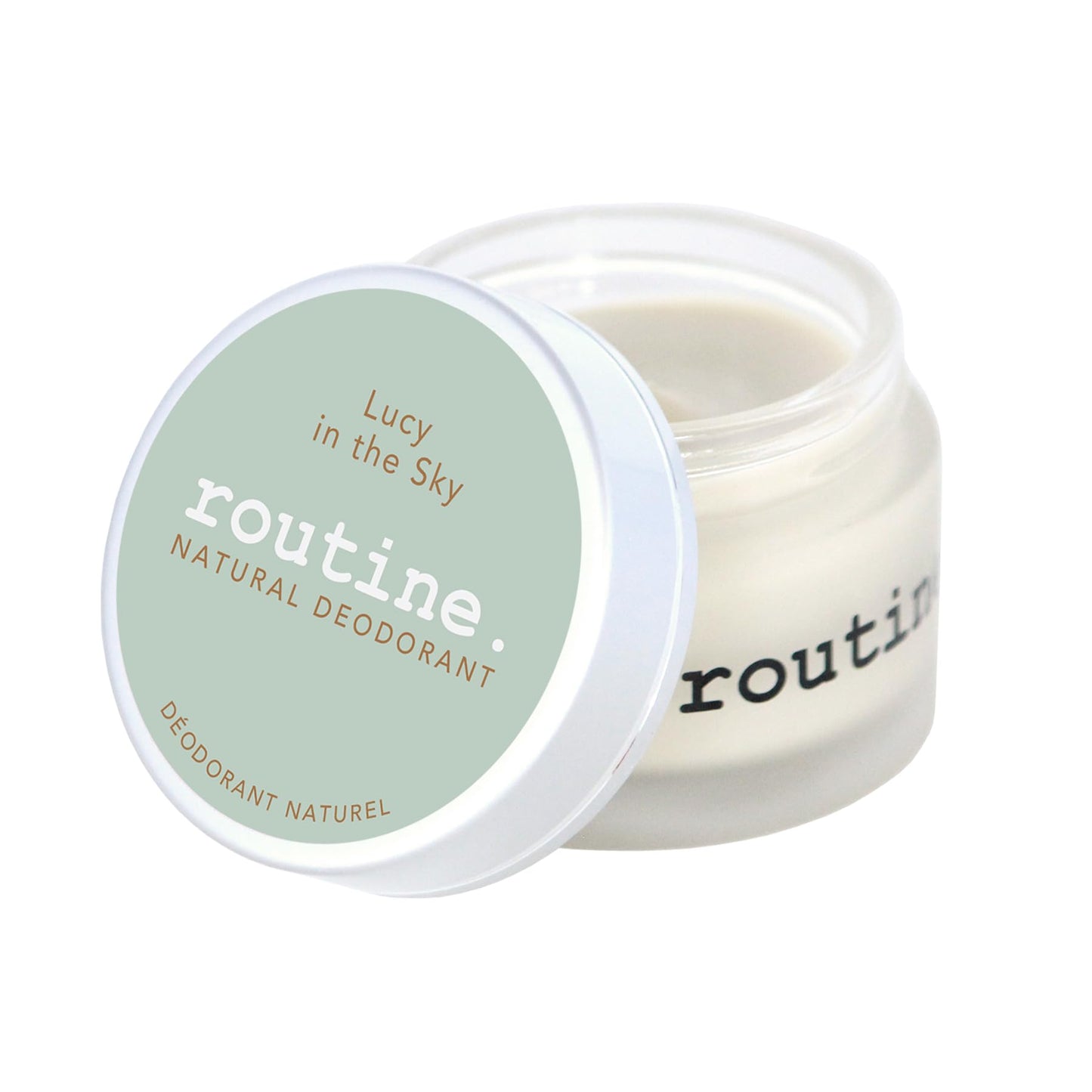 Routine. Natural and Aluminum Free Deodorant (2 Fluid Oz.) for Women and Men - Lucy in the Sky - Lavender, Patchouli, and Vanilla (Cream Jar Formula) Beauty and Personal Care Routine
