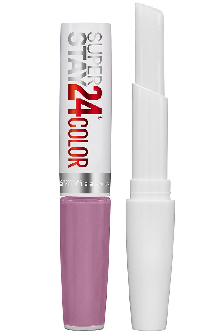 Maybelline SuperStay 24 2-Step Liquid Lipstick Makeup, Lasting Lilac, 1 kit Beauty & Personal Care MAYBELLINE