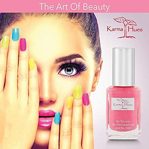 Karma Organic Natural Nail Polish-Non-Toxic Nail Art, Vegan and Cruelty-Free Nail Paint (Beachy Chic) Beauty and Personal Care karma organic