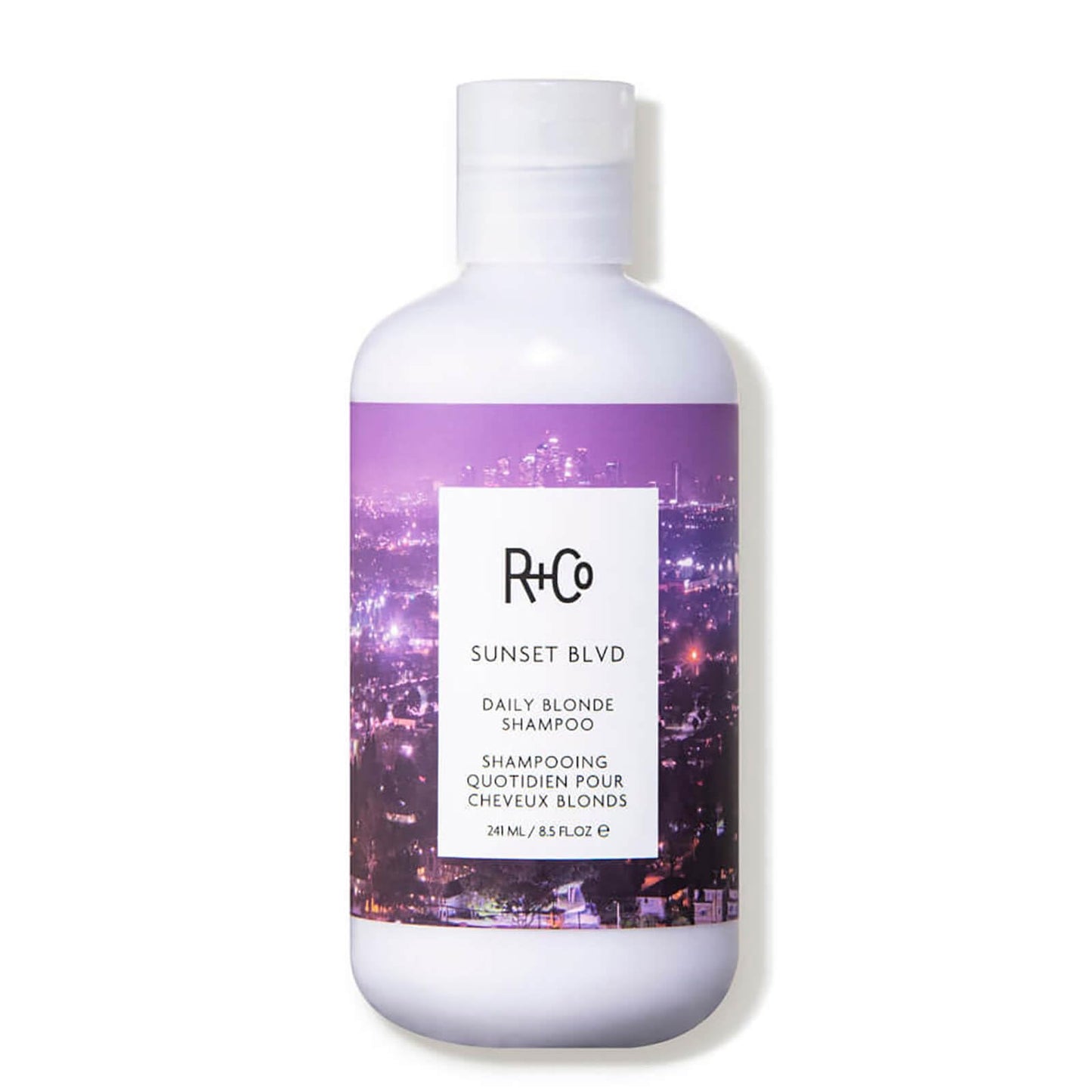 R+Co Sunset Blvd Daily Blonde Shampoo | Daily Brightening + Combats Brassiness + Hydrating | Vegan + Cruelty-Free | 8.5 Fl Oz Beauty & Personal Care R+Co