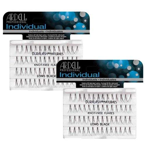 Ardell Duralash Individual Eyelashes No Knot Naturals Long Black (3 Pack)
