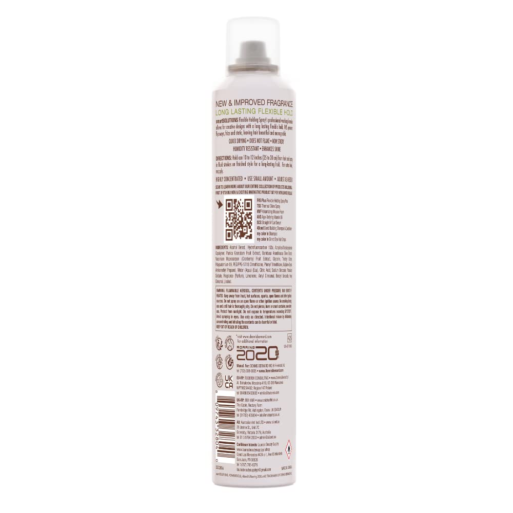 SMART SOLUTIONS Flexible Holding Spray | Light To Medium Hold | Non-Sticky & Easy To Wash Out (10 oz) Beauty & Personal Care SMART SOLUTIONS