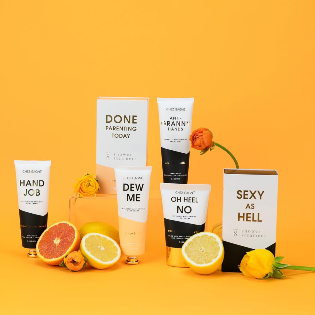 Aromatherapy Shower Steamers - Sexy As Hell - Santal, Set of 8 - Vegan, Cruelty-Free, Made in USA - Paraben, Sulfate & Phthalate-Free - Unisex Self Beauty and Personal Care Chez Gagné