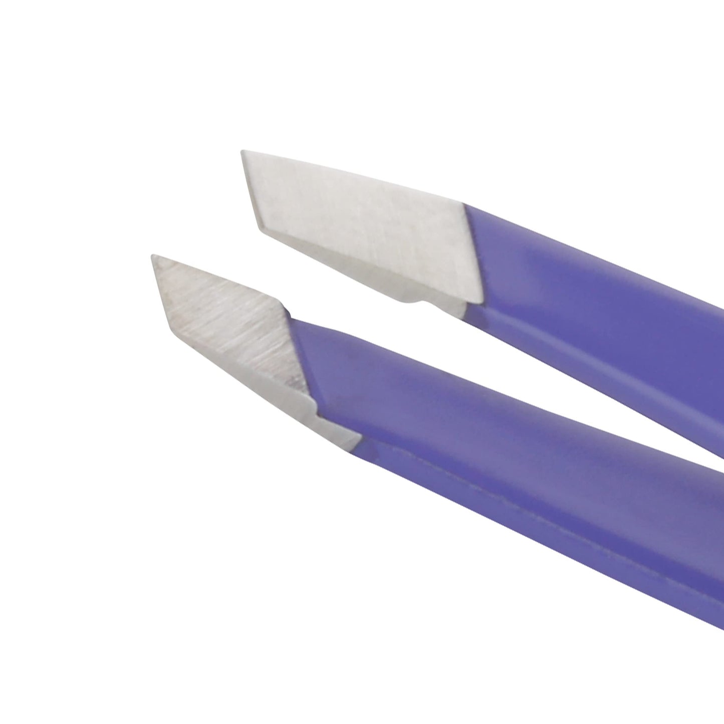 Tweezerman Mini Slant Travel Tweezers For Eyebrows, Travel Tweezers for Eyebrows, Facial Hair (Blooming Lilac) Beauty & Personal Care Tweezerman