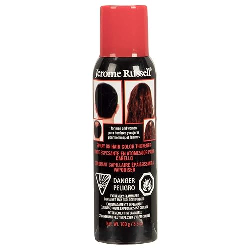 jerome russell Hair Color Thickener for Thinning Hair, Dark Brown, 3.5 Ounce Beauty & Personal Care Jerome Russell