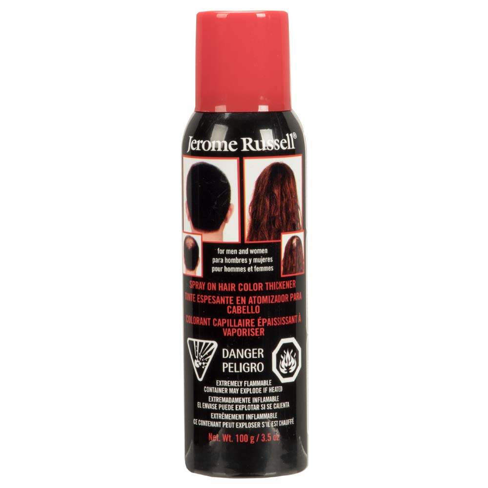 jerome russell Hair Color Thickener for Thinning Hair, Dark Brown, 3.5 Ounce Beauty & Personal Care Jerome Russell