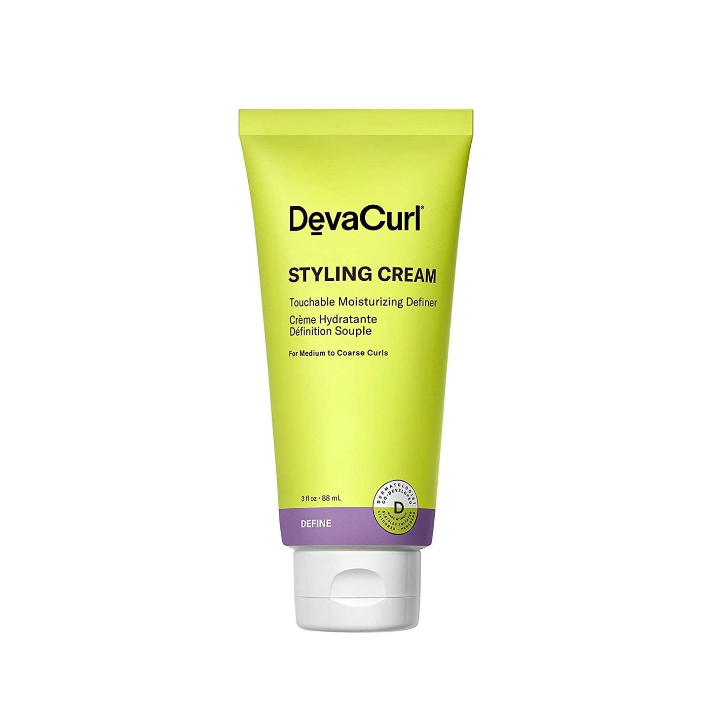 DevaCurl Styling Cream Touchable Moisturizing Definer, 3 fl. oz Beauty & Personal Care DevaCurl