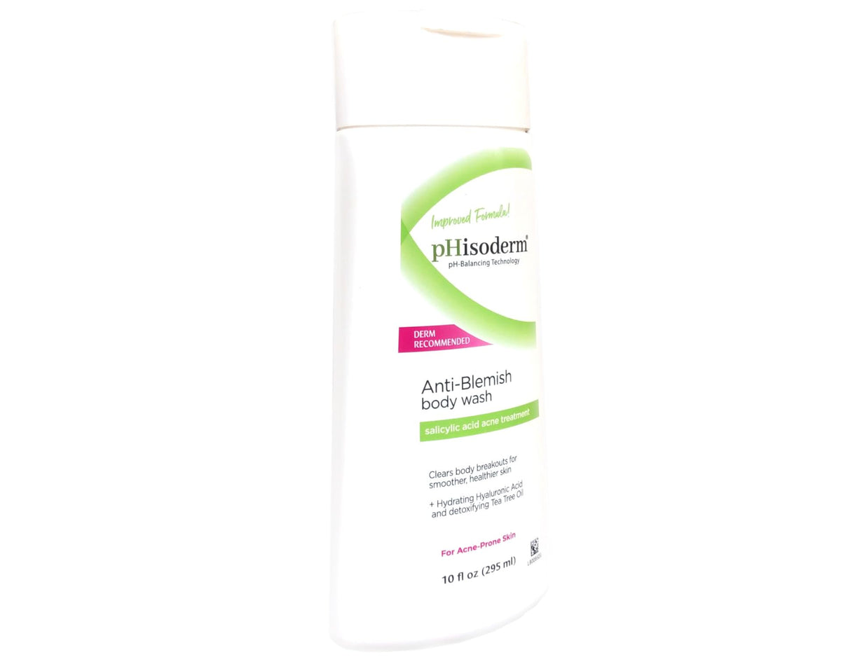 pHisoderm Anti-Blemish Body Wash 10 oz (Pack of 11)
