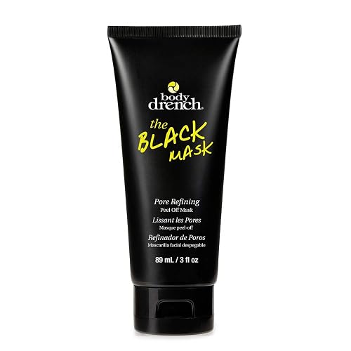 Body Drench The Black Peel-Off Mask, 3 oz Beauty & Personal Care Body Drench