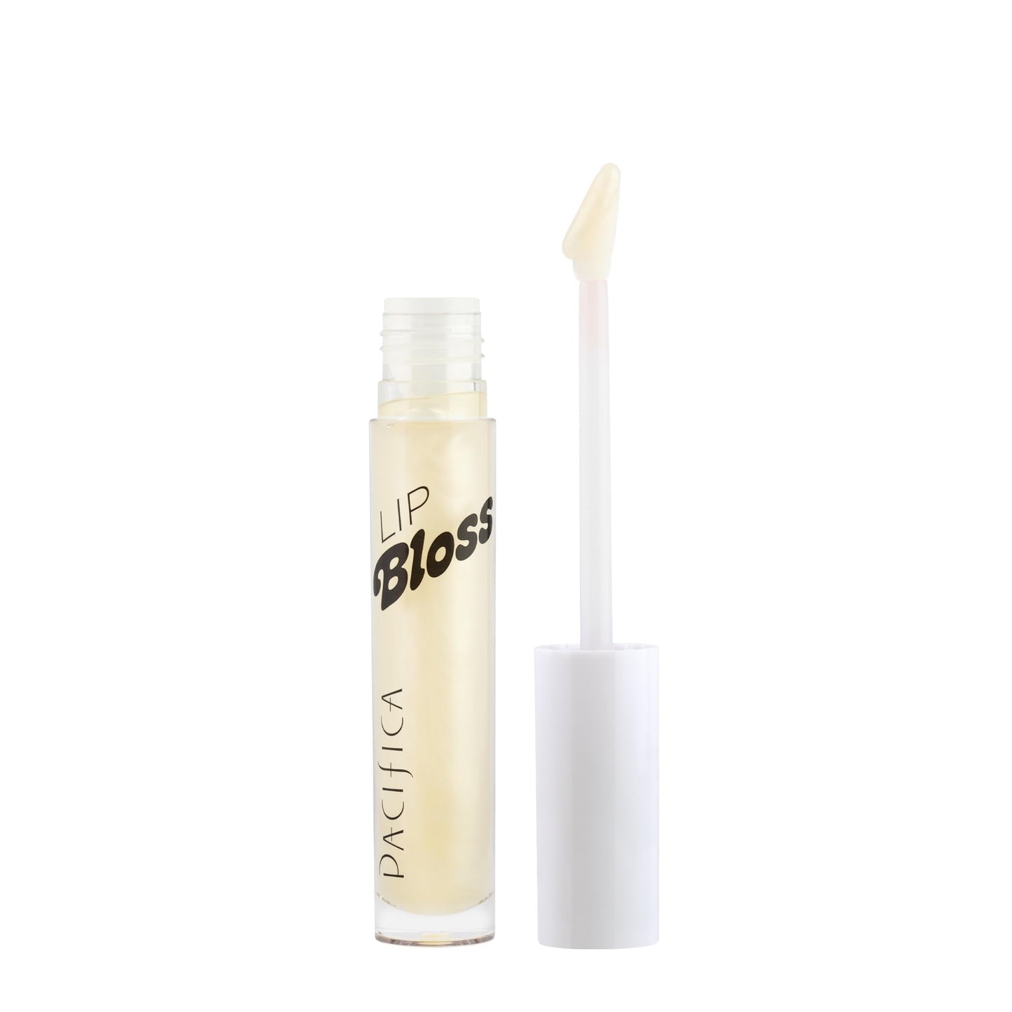 Pacifica Plumping Lip Gloss - Vanilla Bean (Creamy Neutral Tint) Hydrating Lip Oil Balm, Gentle Lip Plumper with Shea & Jojoba, No-Sting High Shine, Beauty & Personal Care Pacifica