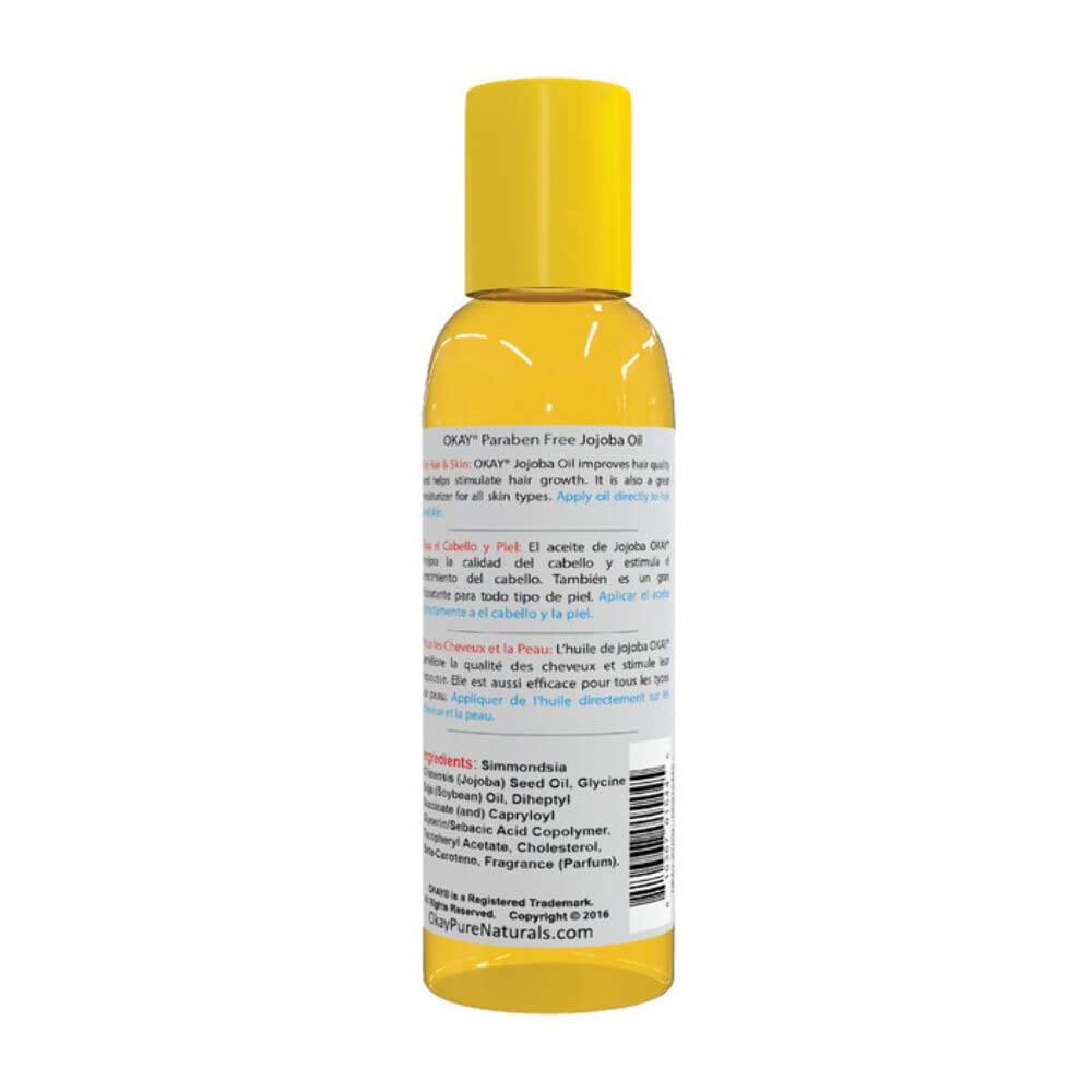 Okay Jojoba Oil for Skin and Hair, 2 Ounce (OKAY-JOJO2) Beauty & Personal Care OKAY