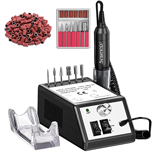 JIASHENG Professional Nail Drill, 20000rpm Electric Nail Drill Machine, Electronic Nail File Drills for Acrylic Nails Gel Nails Manicure Pedicure Beauty & Personal Care JIASHENG