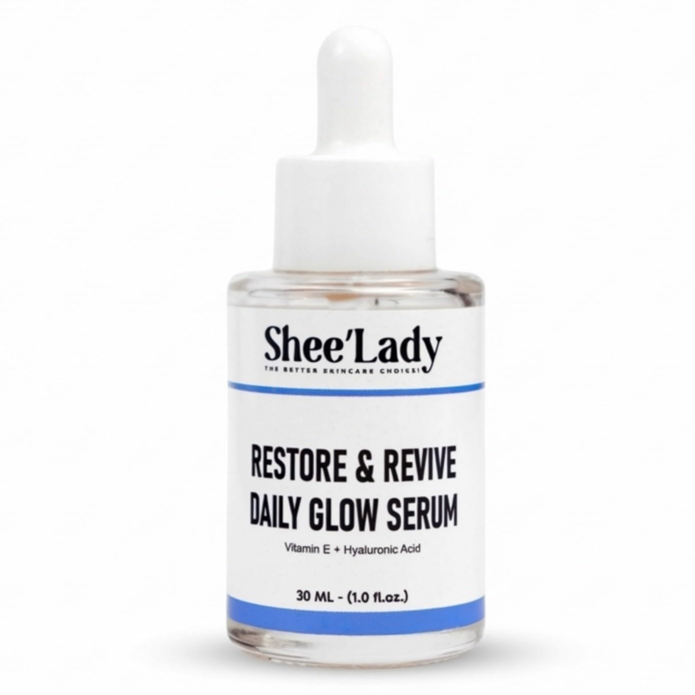 Shee'lady Restore & Revive Daily Glow Serum Daily Anti-Aging Wrinkle and Skin Tone Skin Care Treatment, Brightening Serum, Stocking Stuffers for Men Beauty & Personal Care Shee'lady