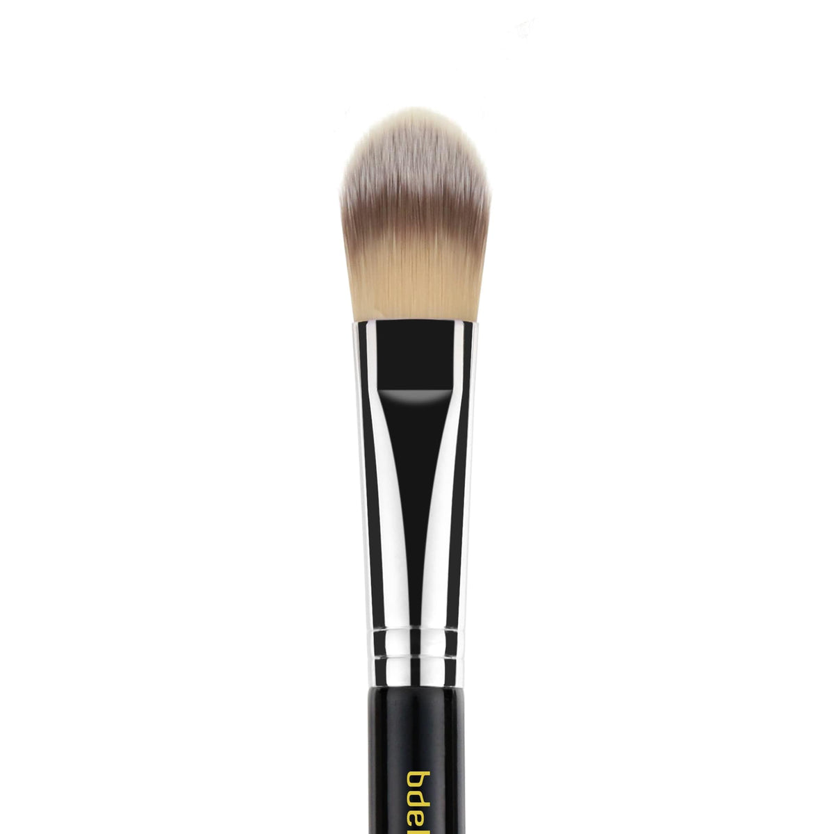 Bdellium Tools Professional Makeup Brush - Maestro Series 947 Small Foundation - With Soft Synthetic Fibers, For Creating a Smooth Even Finish (Black