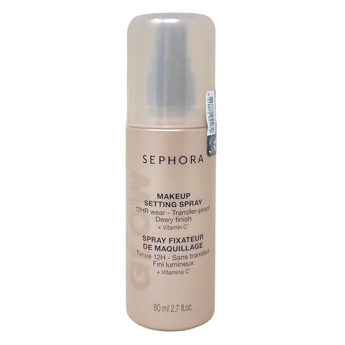 Sephora Collection Glow 12HR Wear Transferproof Makeup Setting Spray with Vitamin C - 80 mL / 2.7 fl oz Beauty & Personal Care SEPHORA