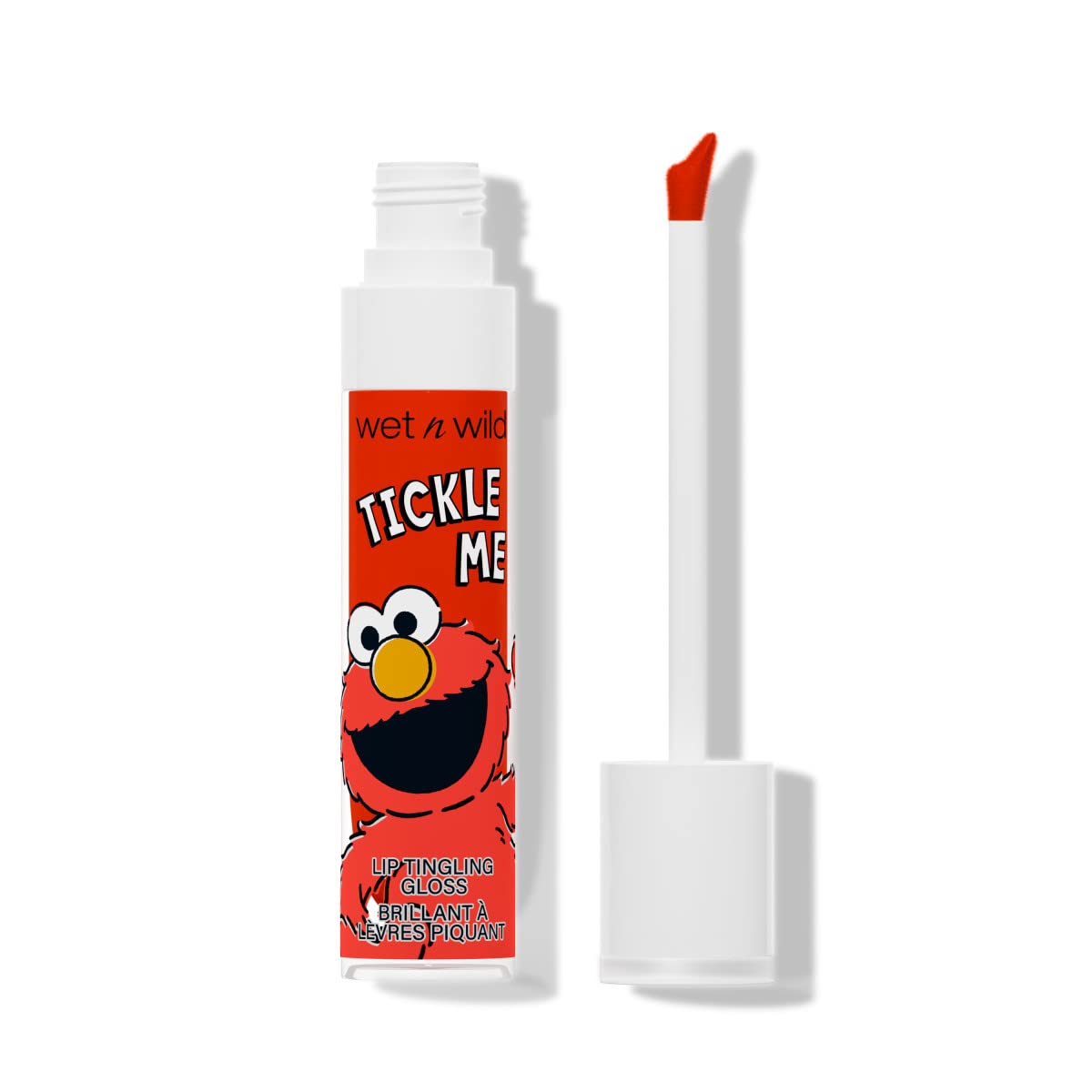 wet n wild Sesame Street Happy To Be Me Lip Gloss, Hydrating Jojoba Oils & Vitamin E, Lightly Tinted with Mirror-Like Shine, Cruelty-Free - Fun-Sized Beauty & Personal Care wet n wild