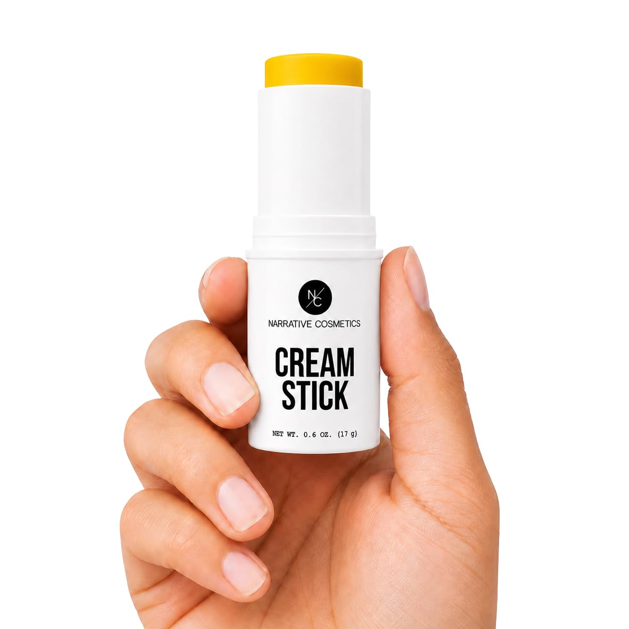 Narrative Cosmetics Cream Stick Face & Body Paint - Yellow - Professional Full-Coverage SFX Makeup for Halloween, Cosplay & Theater, 0.6 oz (17 g) Beauty & Personal Care Narrative Cosmetics