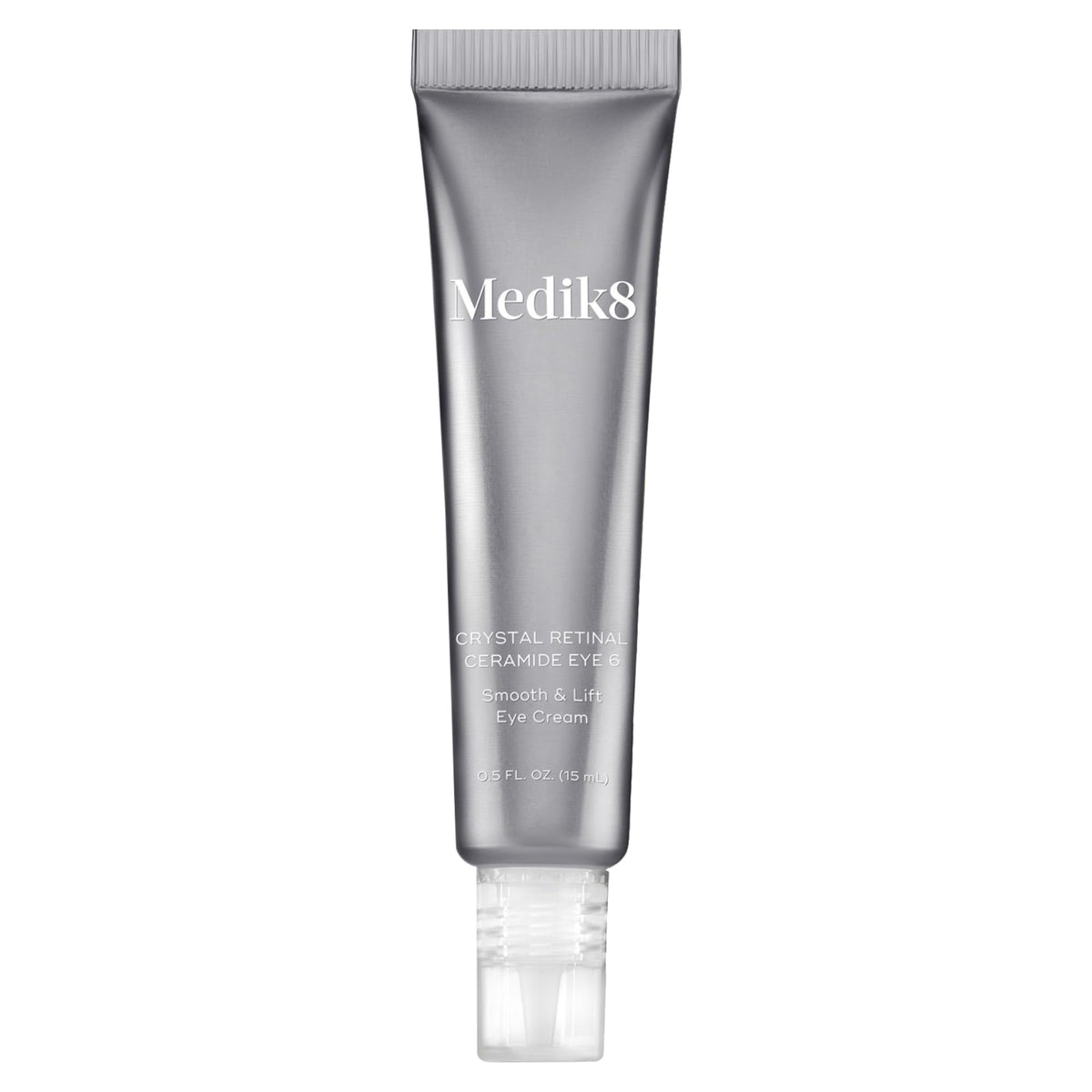 Medik8 Crystal Retinal Ceramide Eye 6 -Lifting Eye Cream with Vitamin A - Smoothing Under Eye Cream for Wrinkles and Sensitive Skin - 0.5 oz