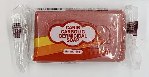 Kendel Carib Carbolic Antiseptic Soap Bar - Natural Scented Red Soap, Deodorizing & Germ Protection - Antibacterial Bar for Skin Care, 3.5 oz Beauty & Personal Care Kendel