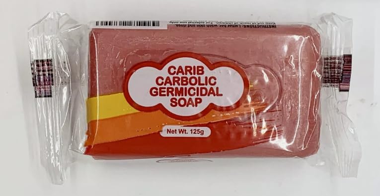Kendel Carib Carbolic Antiseptic Soap Bar - Natural Scented Red Soap, Deodorizing & Germ Protection - Antibacterial Bar for Skin Care, 3.5 oz Beauty & Personal Care Kendel