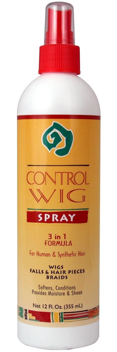 Control Wig Spray 3 In 1 Formula 12Oz Beauty & Personal Care African Essence