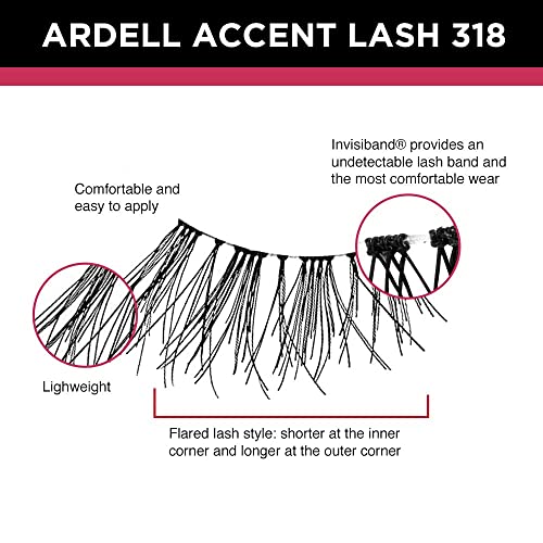 Ardell Lash Accent Pair 318 (Pack of 4) Beauty & Personal Care Ardell