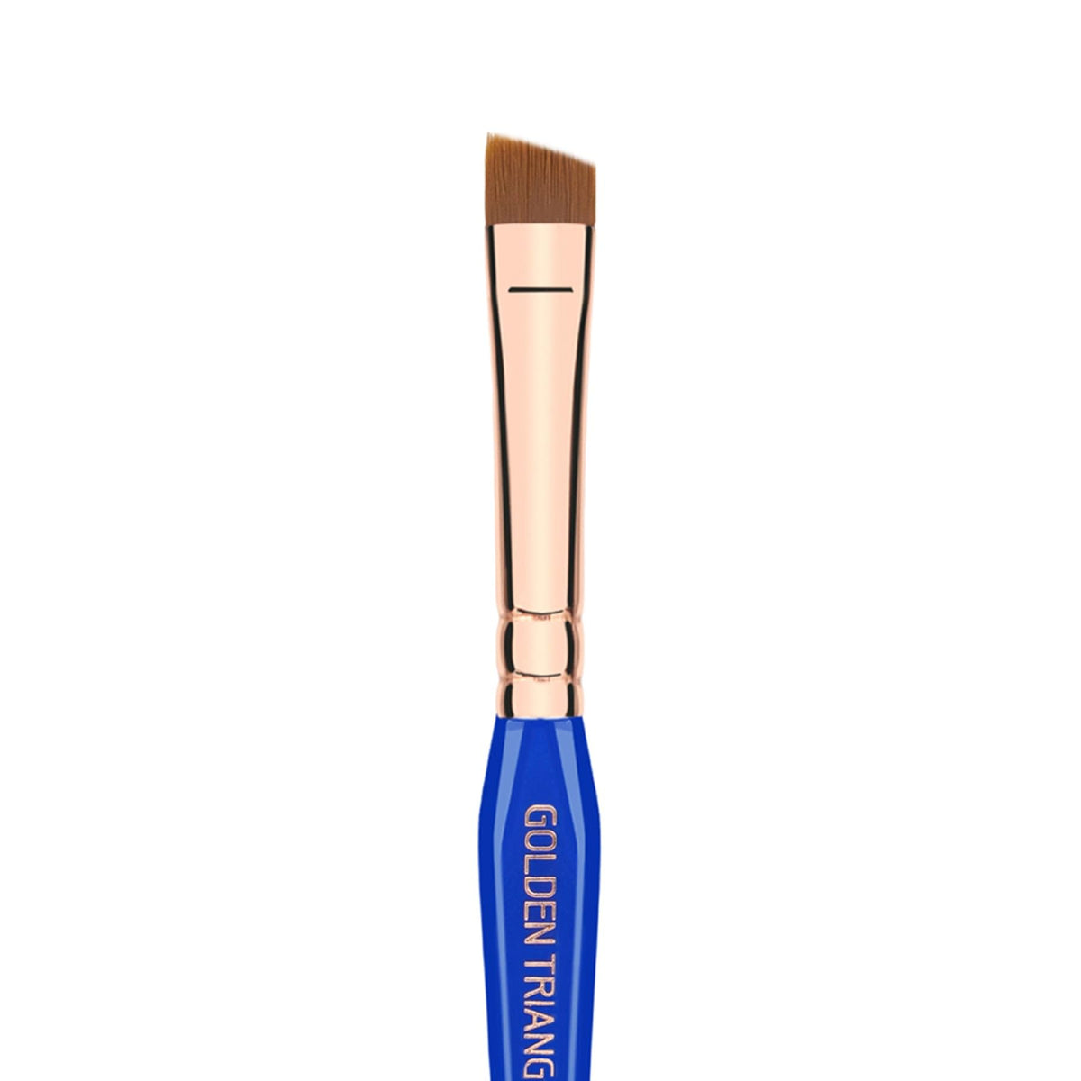 Bdellium Tools Professional Makeup Brush - Golden Triangle 736 Double-ended Angled Definer/Spoolie - With All-Vegan Synthetic Fibers, For Polished