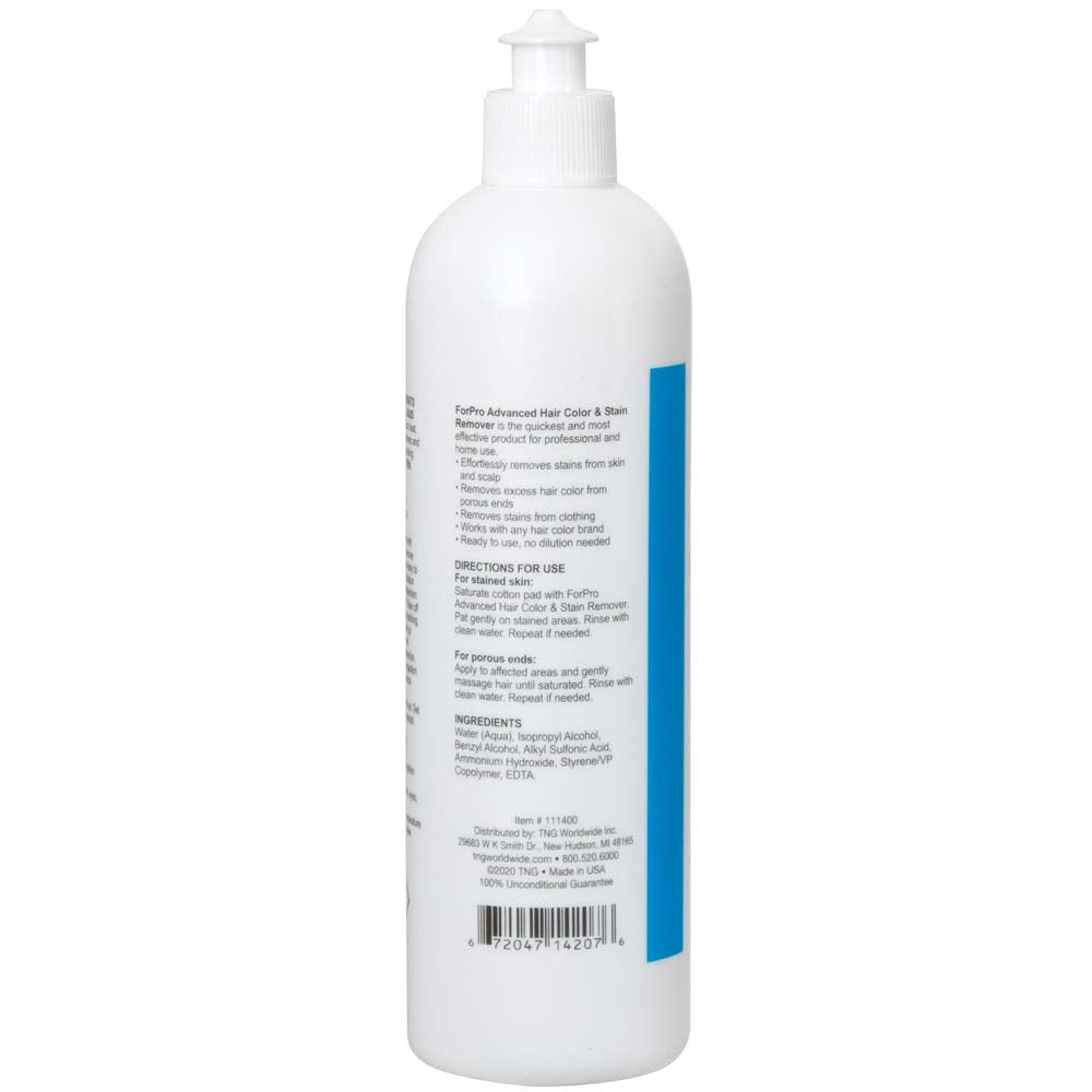 ForPro Professional Collection Advanced Hair Color and Stain Remover, for Skin, Scalp and Clothing, 11.8 Ounces Beauty & Personal Care ForPro Professional Collection