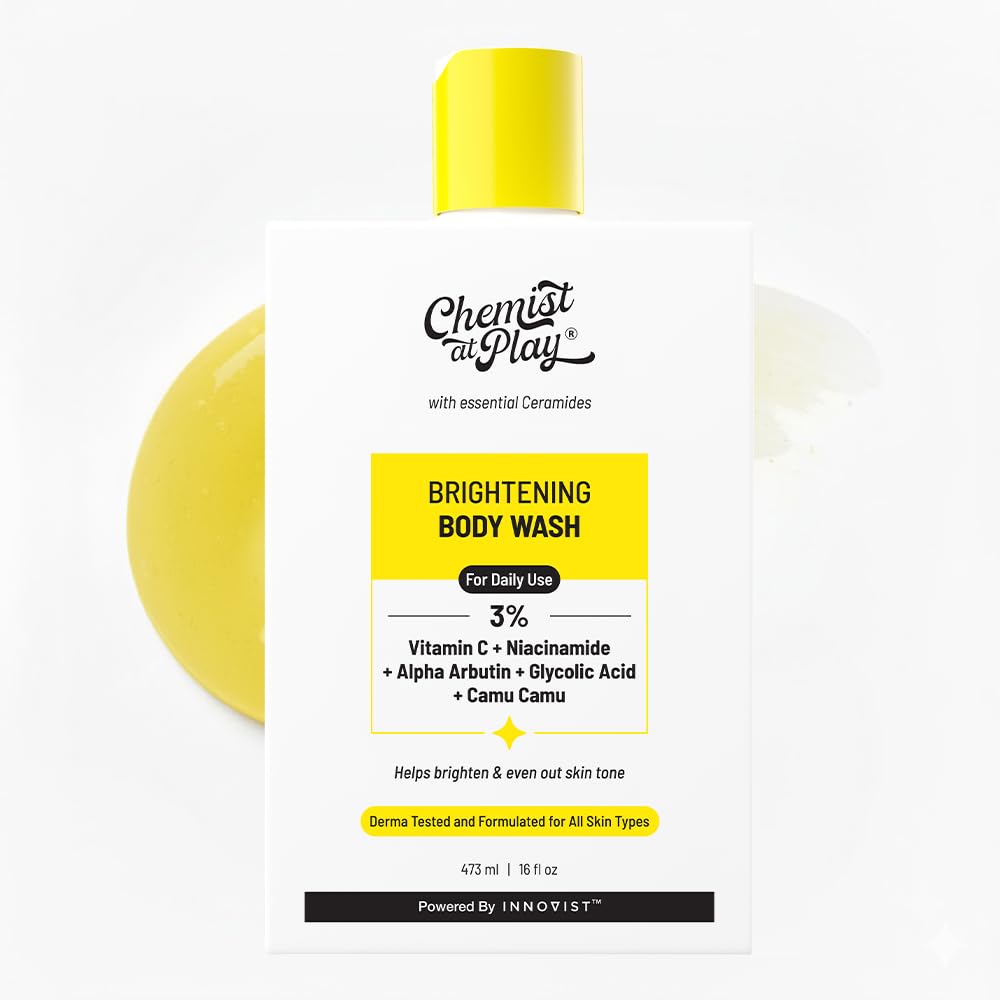 Chemist at Play 1% Salicylic Acid Body Wash | Paraben & SLS Free | Gentle Exfoliating Shower Gel | Prevents Body Acne, Bumpy Skin & Deep Cleanses Skin Beauty and Personal Care Chemist at Play Default Title