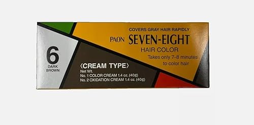 PAON Hair Cream Refill, No. 6 Dark Brown Beauty & Personal Care PAON