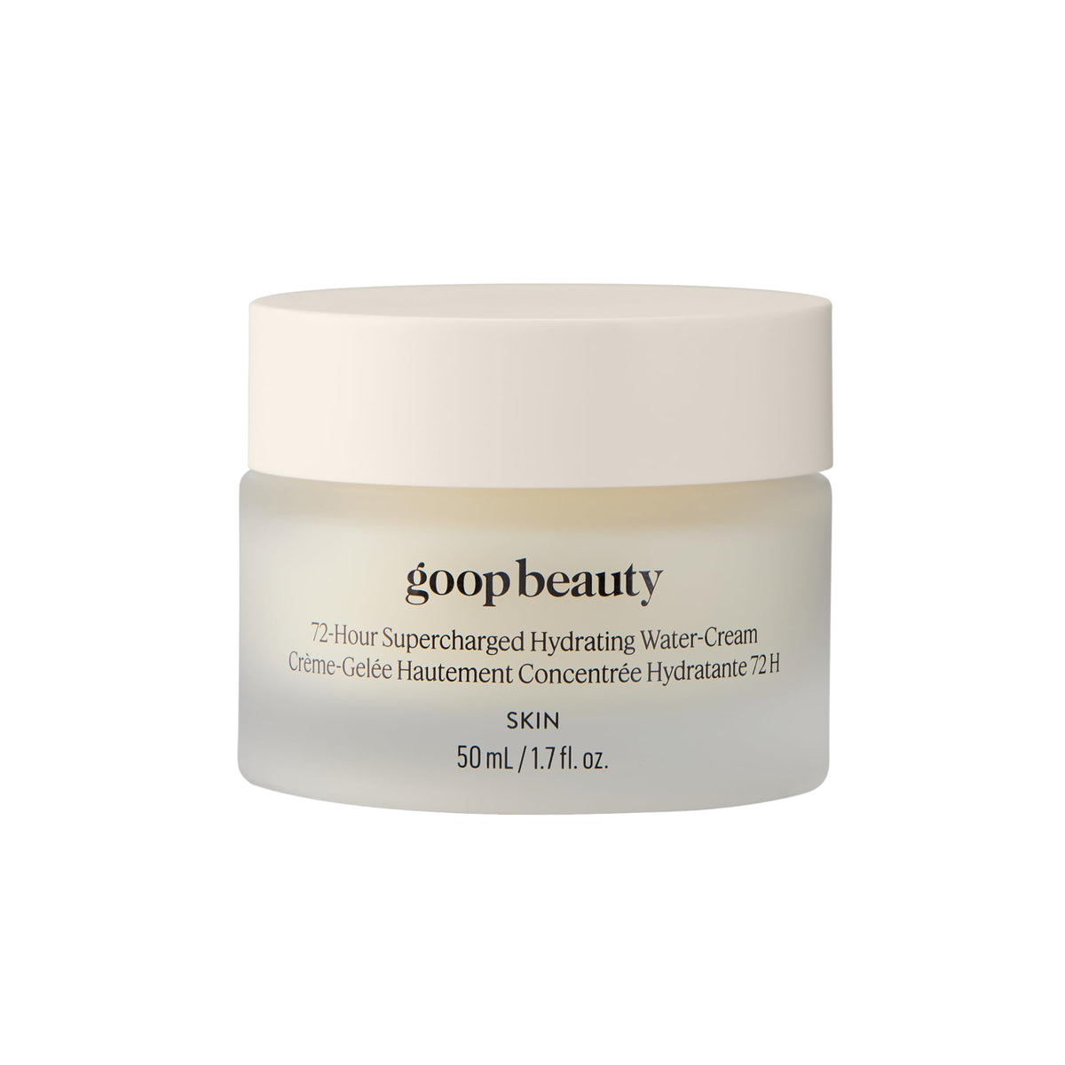 goop Beauty 72-Hour Hydrating Water Cream | Matte Moisturizer for All Skin Types | Niacinamide & Fermented Astragalus Root | Hydrating Face Lotion