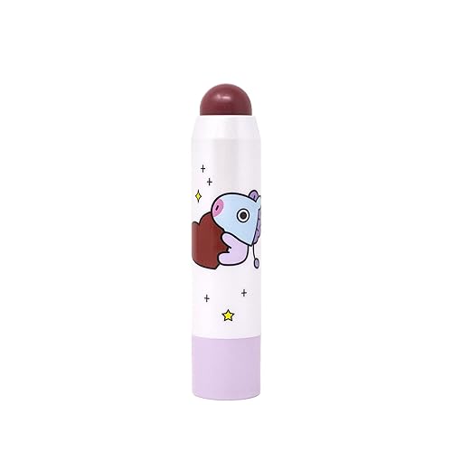 The Crème Shop BT21 Lip + Cheek Chic Stick | Tinted Essence Stick (Enriched with Hyaluronic Acid & Vitamin E) - Moonwalk (MANG) Beauty & Personal Care The Crème Shop