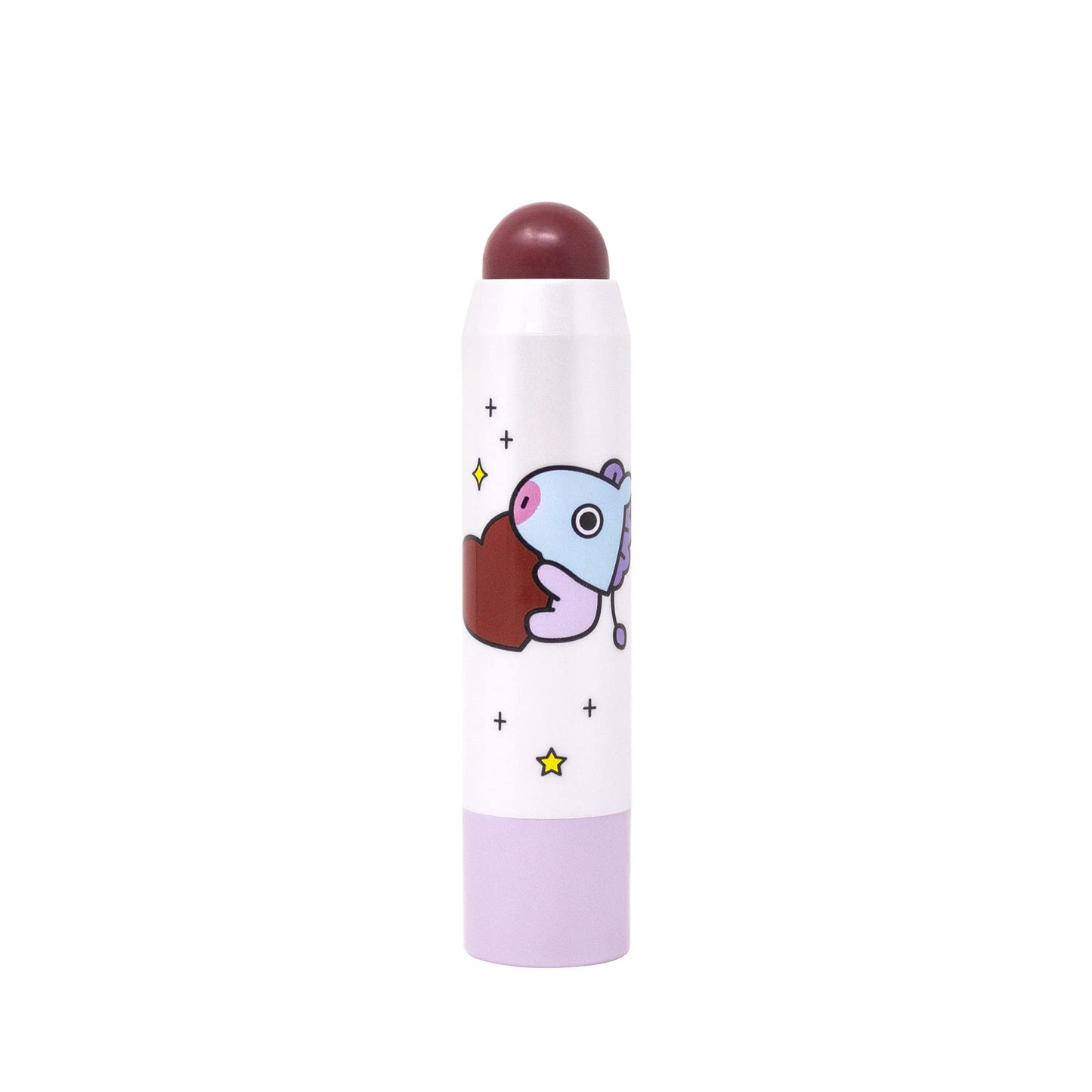 The Crème Shop BT21 Lip + Cheek Chic Stick | Tinted Essence Stick (Enriched with Hyaluronic Acid & Vitamin E) - Moonwalk (MANG) Beauty & Personal Care The Crème Shop