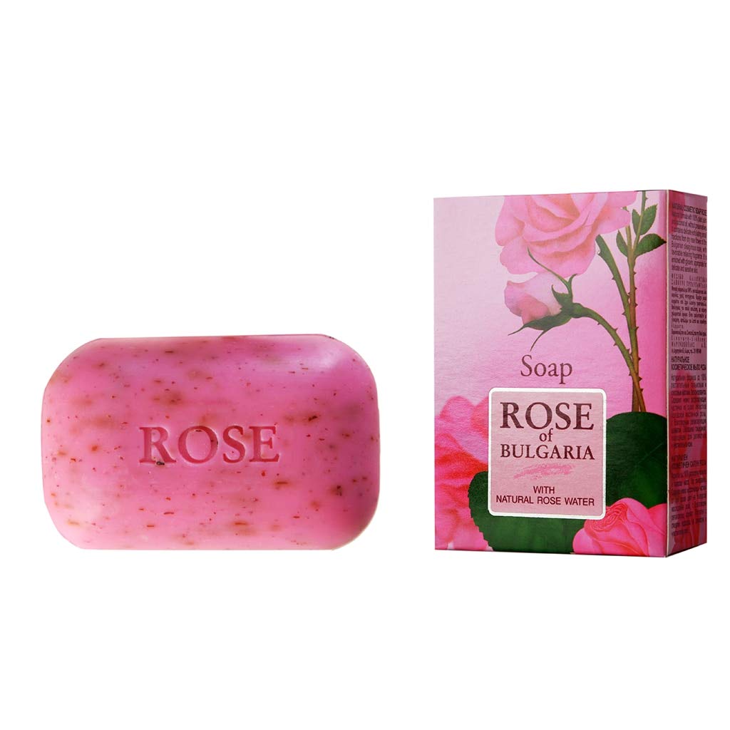 Rose of Bulgaria Soap 100g 100% Natural Product Beauty & Personal Care Biofresh Cosmetics