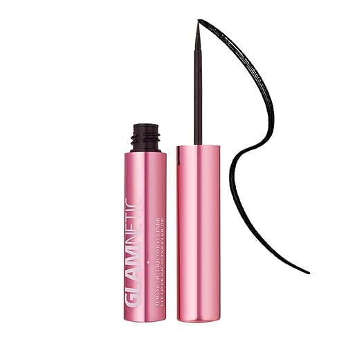 Glamnetic Magnetic Eyeliner, Liquid Black, for Eyelashes - Waterproof & Smudge Proof Liner | All-Day Hold for Magnetic Lashes, Quick-Drying Beauty & Personal Care Glamnetic