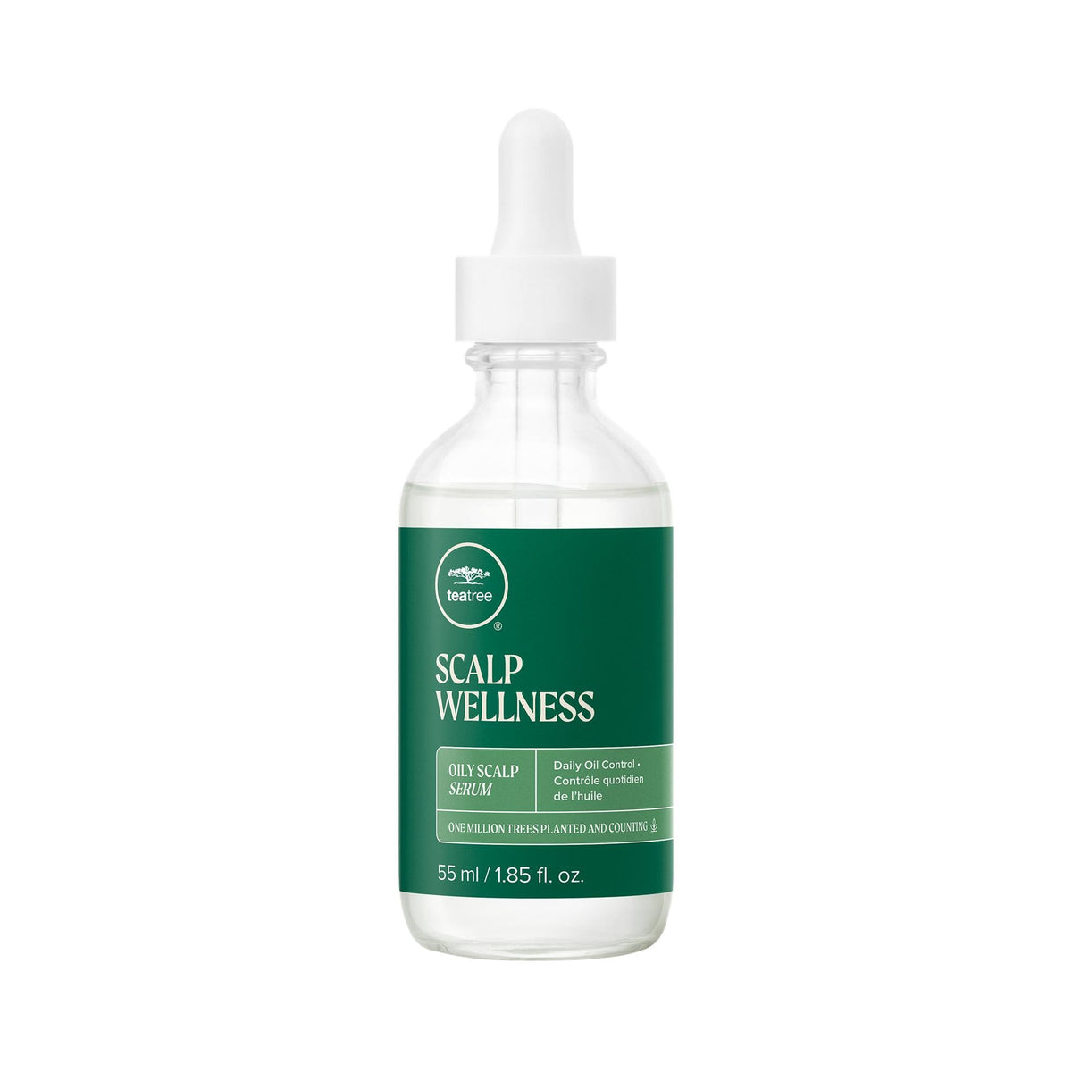 Tea Tree Scalp Wellness Oily Scalp Serum, Daily Oil Control, For Oily Hair + Scalps, 1.85 fl. oz.