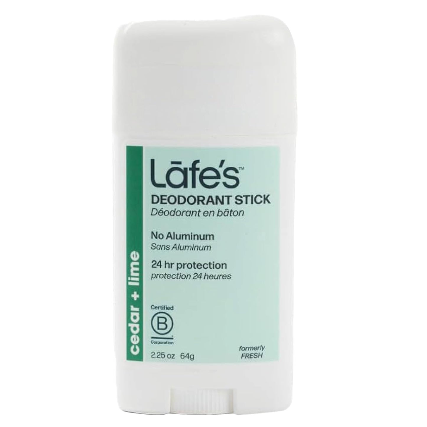 Lafe's Natural Deodorant - 2.25oz Aluminum Free Natural Deodorant Stick for Women & Men - Paraben Free & Baking Soda Free with 24-Hour Protection Beauty and Personal Care Lafe's