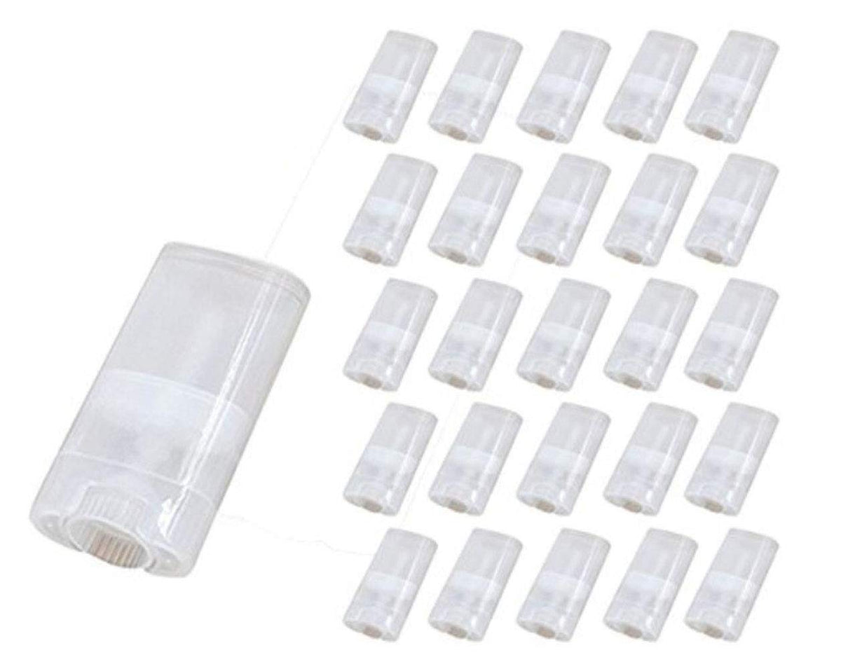 15ML Transparent Empty Plastic Oval Deodorant Containers Lipstick Tubes Tube Bottles For Chapstick Homemade Lip Balm Crayon(10PCS) Beauty & Personal Care TUPWEL