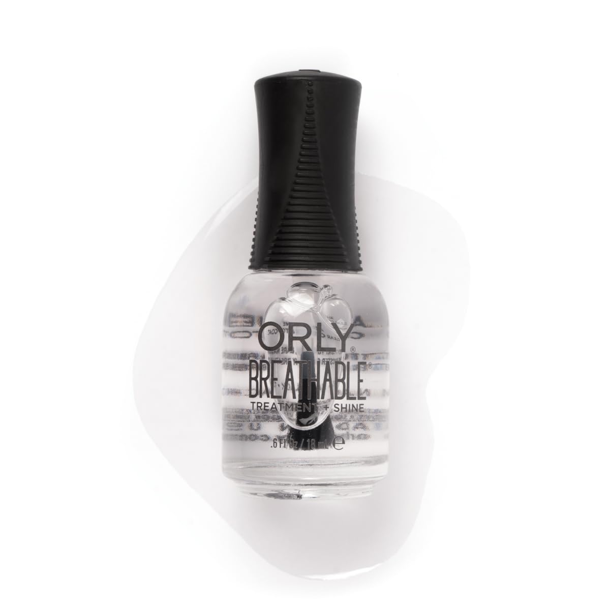 Orly Breathable Nail Color, Treatment + Shine "Clear Coat", 0.6 Fluid Ounce, 24903 - Treatment Shine Top (W-C-12373) Beauty & Personal Care Orly