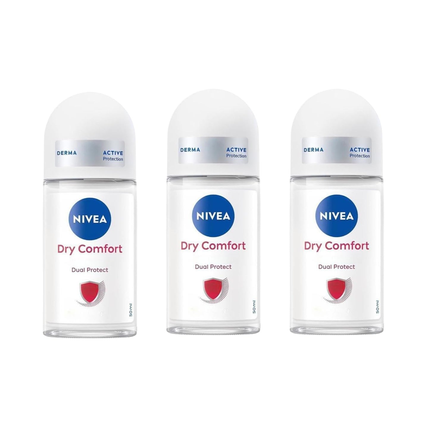 Nivea - Dry Comfort Roll-On - 1.69 fl oz - Pack of 3 Beauty and Personal Care NIVEA