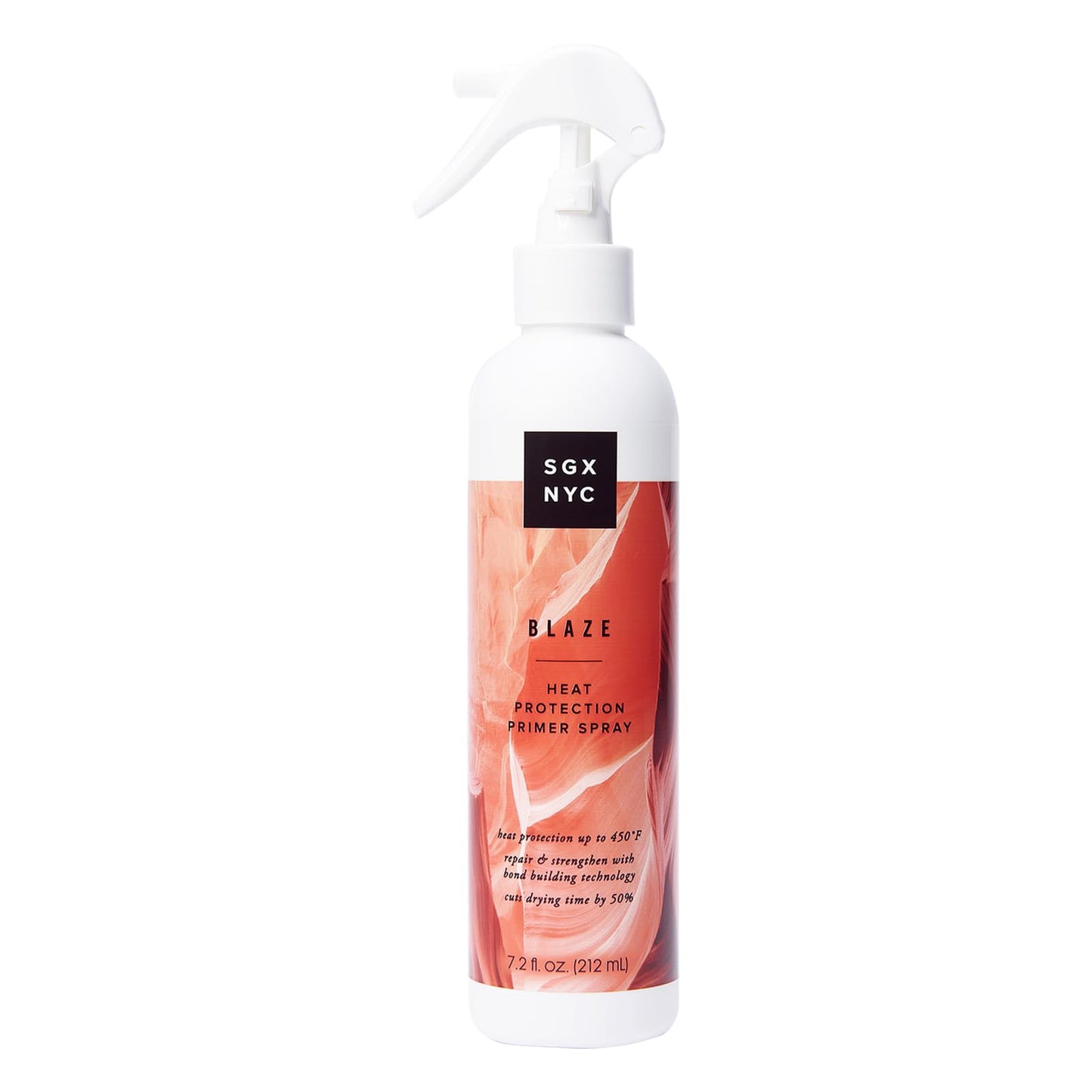 SGX NYC Blaze Leave-in Heat Protection and Primer - Protector Infused with Ceramides - Styling Spray Revitalizes Damaged Hair - 7.2 oz, Cranberry Beauty & Personal Care SGX NYC