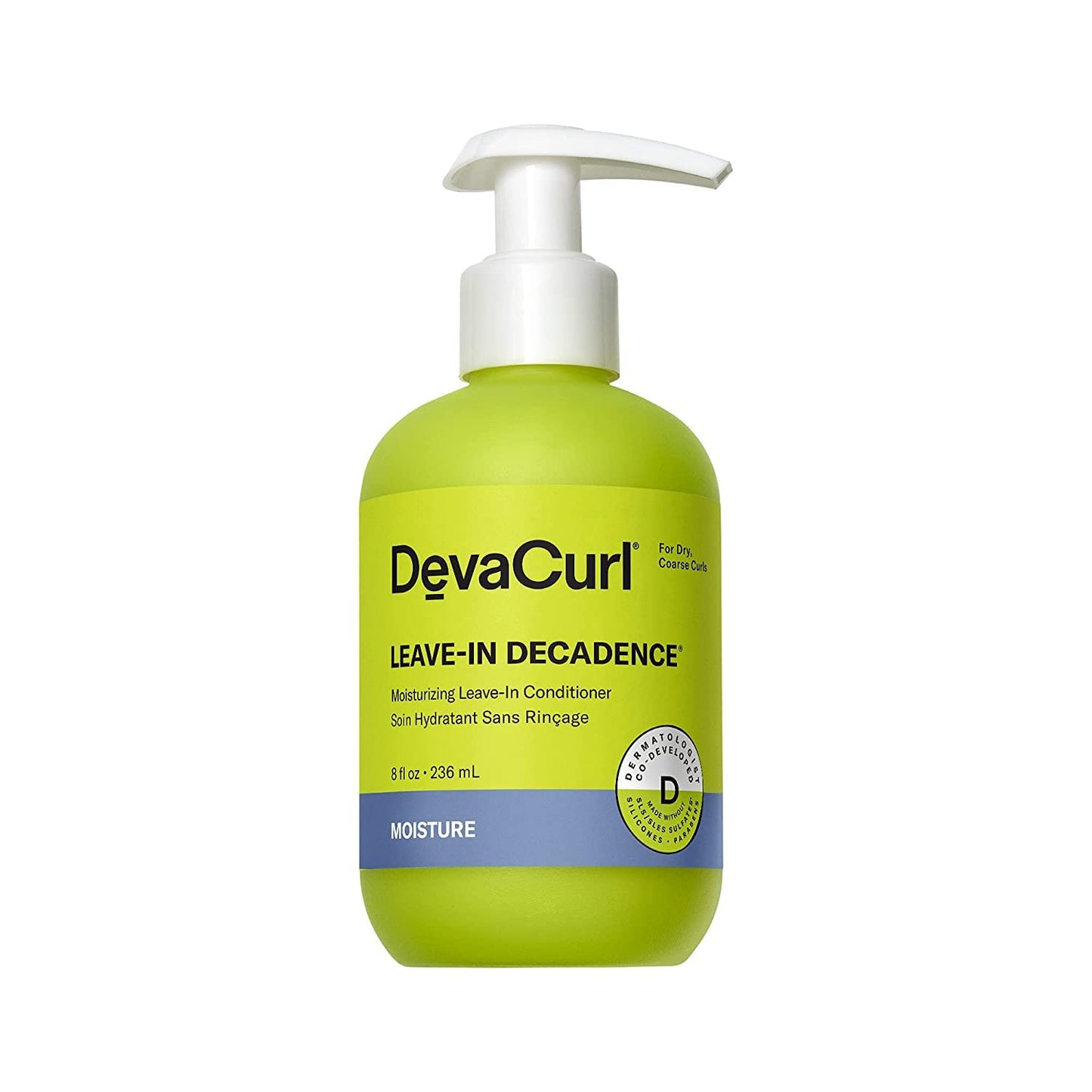 DevaCurl Leave-In Decadence® Moisturizing Leave-In Conditioner, Green Oasis, 7.6 fl. oz Beauty & Personal Care DevaCurl