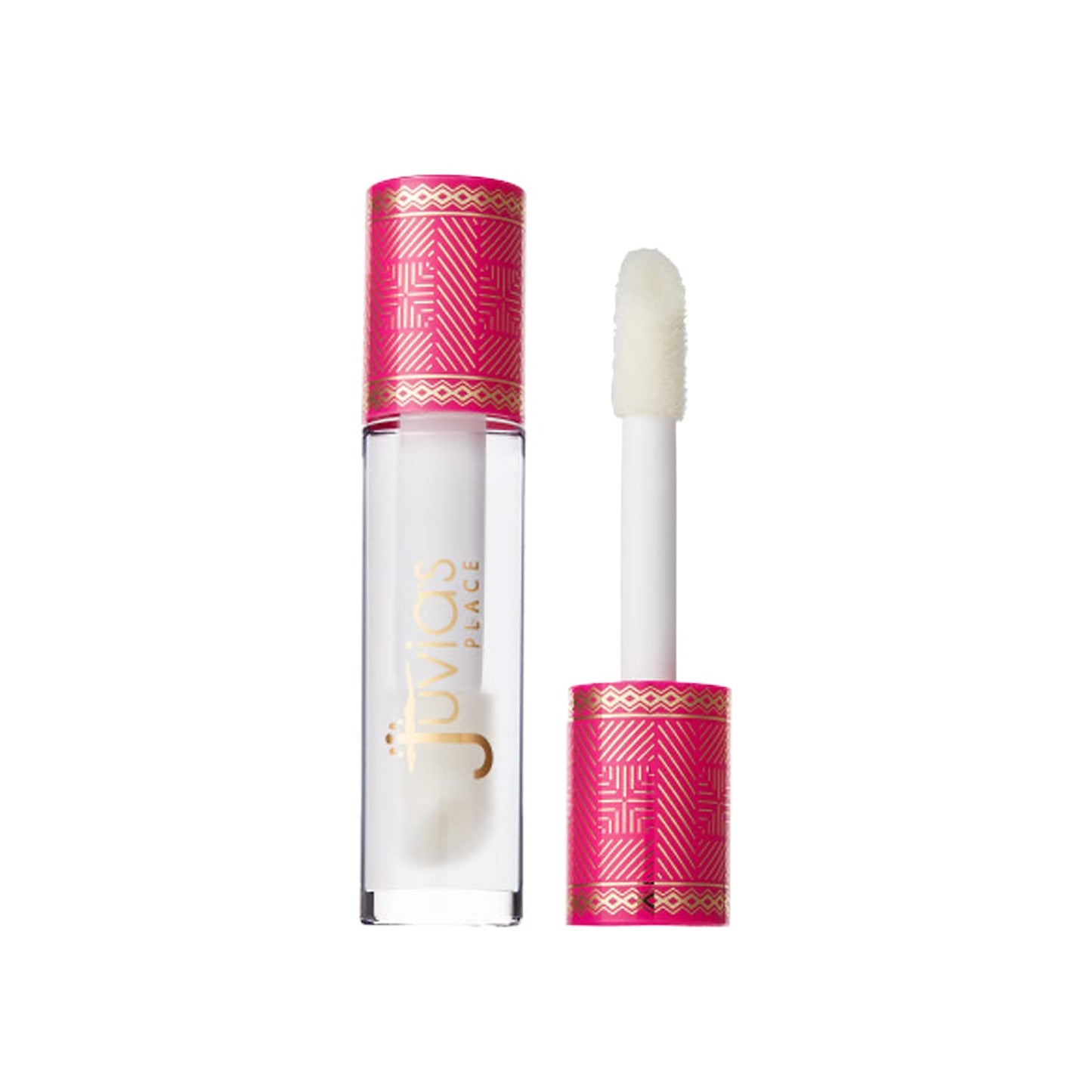Juvia's Place Lip Gloss Glass It's Glass - Clear, Super Shine,16 oz., Plump, Long Lasting Non-Sticky Luscious High Shine, Glides on Richly Glossy and Beauty & Personal Care Juvia's Place