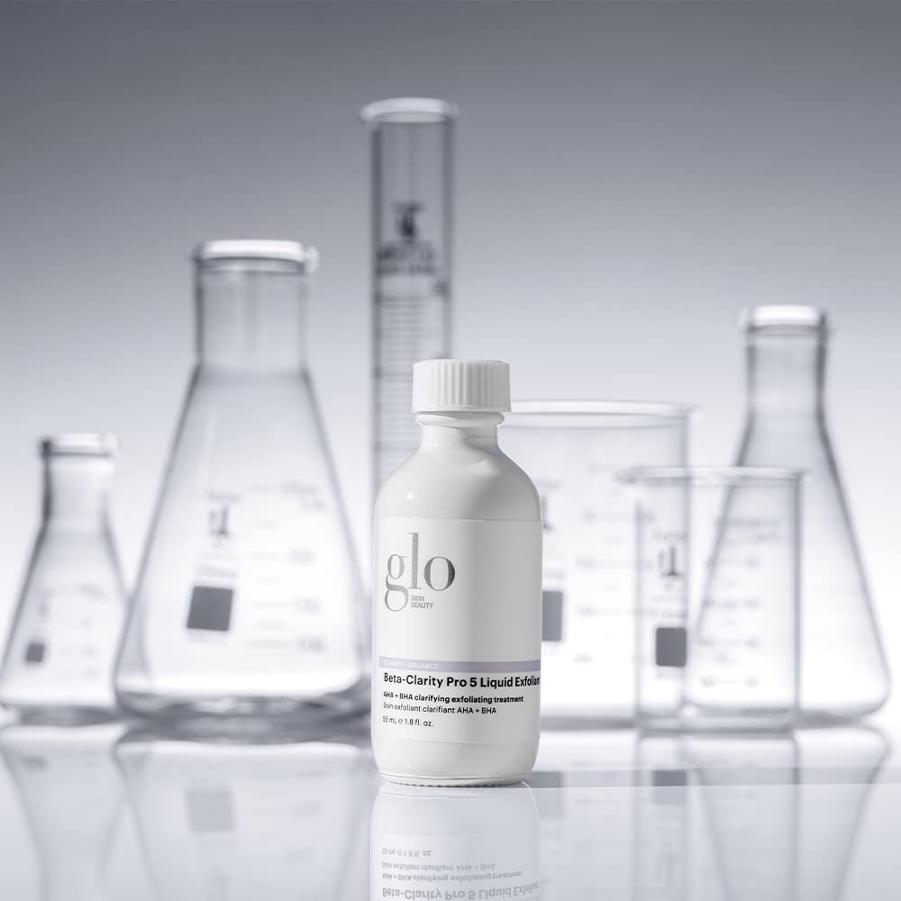 Glo Skin Beauty Beta-Clarity Pro 5 Liquid Exfoliant, 1.8 Fl Oz - AHA + BHA Clarifying and Balancing Exfoliant Treatment Beauty & Personal Care Glo Skin Beauty